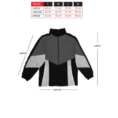 Campera HENTAIMOB SET WHITE - comprar online