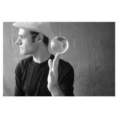 Bola Contact 80mm Cristal Para Malabares Con Base en internet