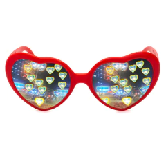 Anteojos Lentes Forma Efecto Corazón Difracción Luz N°149 - buy online