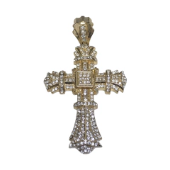 Dije C/ Strass Cruz Mod 1