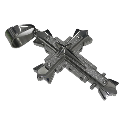 Dije C/ Strass Cruz Mod 9