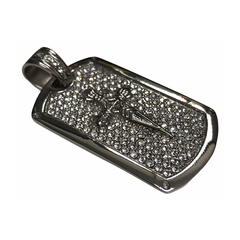Dije C/ Strass Cruz Mod 144