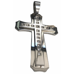 Dije C/ Strass Cruz Mod 20 - comprar online