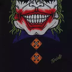 Cuello Termino Fino Beff Payaso Blanco y Negro - (copia)