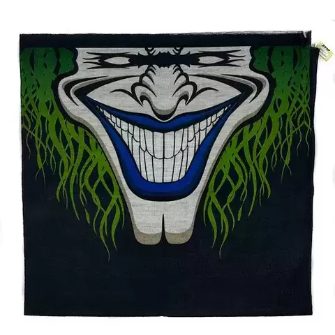 Cuello Termico Fino Beff Payaso Joker Verde