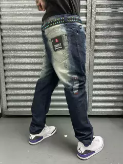 Pantalon Jean dominican chupin importado ripped SouthPole - tienda online