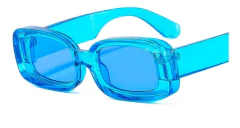 Anteojos Lentes Gafas Sol Rectangulares Acrilico Retro N 66 - tienda online