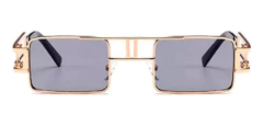 Gafas Anteojos De Sol Rectangulares Retro Vintange Trap 71 - tienda online