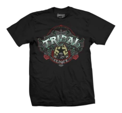 Remera Tribal Gear Skull Rose Importadas