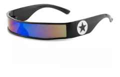 Anteojos De Sol New Futurista Visor Espejo Colores 86 - tienda online