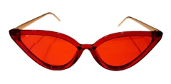 Anteojos Sol Lentes Gatubela Gato Cruella Pin Up Metal N°206 - tienda online