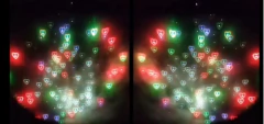 Imagen de Anteojos Lentes Efecto Corazón Difracción Luz N°151