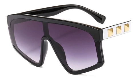 Anteojos Gafas De Sol Vintage Retrograndes Cuadrados [ Db ]