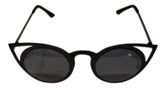 Anteojos Sol Lentes Pin Up Cat Eye Gato Espejo Metal N°209 - tienda online