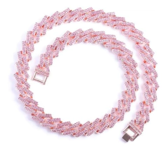 Cadena Cubana Piedra Strass Claw Hip Hop 20 Inches Nº4 - buy online