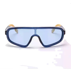 Anteojos De Sol Curvos Grande Envolventes Trasparentes 87 - tienda online