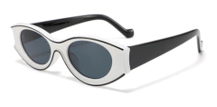 Imagen de Anteojos Lentes Sol Hype Oval Retro Vintage Moderno Futurist