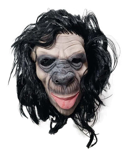 Mascara De Latex Mono Punk Disfraz Halloween Importadas