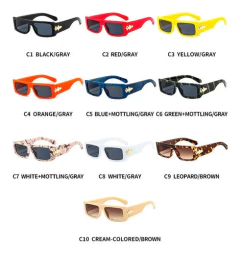 Anteojos Lentes Hype Retro Vintage Rectangulares Grandes 4 - comprar online