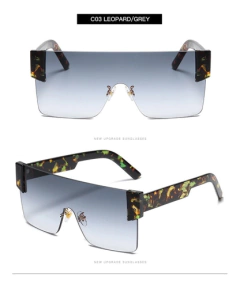 Anteojos Gafas Sol Grandes Retro Vintage Cuadradas Rap Hype