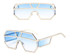 Gafas Anteojos Sol Grandes Hexagonal Modernas 5319 - tienda online