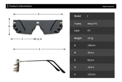 Gafas Anteojos Steampunk Vintange Puas Rectangular 133 - KITCH TECH
