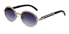 Anteojos Gafas Sol Migos Redondos Piedras Trap Rap 1544 - comprar online