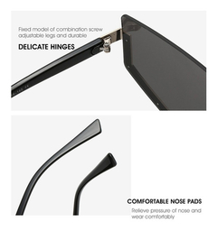 Image of Gafas Anteojos De Sol Retro Vintage Grande Moderno Hype Trap