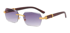 Anteojos Gafas Sol Sin Marco Madera Vintage Retro Nº102 - KITCH TECH