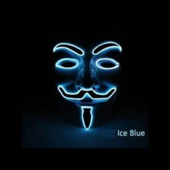 Mascara Anonymous Led Nocturna Halloween Disfraz Hype