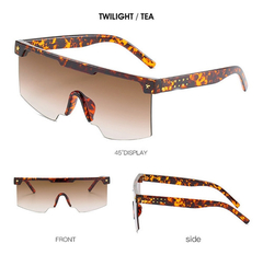 Gafas Anteojos De Sol Cuadradas Modernas Hype 1549 en internet