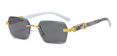 Anteojos Lentes Sol Hexagonal Sin Marco Retro Vintage Nº91