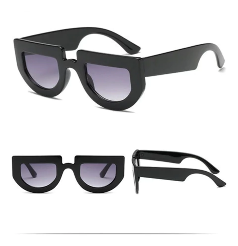 Gafas Anteojos De Sol Vintange Ovalados Trap 4519