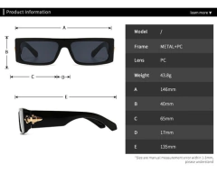 Anteojos Sol Gafas Retro Vintage Batik Rectangulares N 138 - comprar online