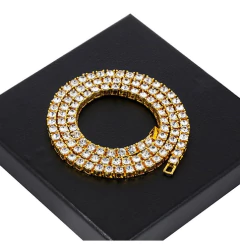 Pulsera Tennis Piedra Strass Dorada Plateada Trap 67 Drip - comprar online