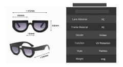 Gafas Anteojos De Sol Vintange Ovalados Trap 4519 - tienda online