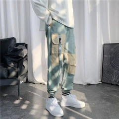 Pantalon Cargo Techwear Tiras Lizo Ajustable Aqua 721 en internet