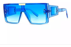 Anteojos Cyberpunk Colores Oversize Neon Varios Fluo N°106 on internet