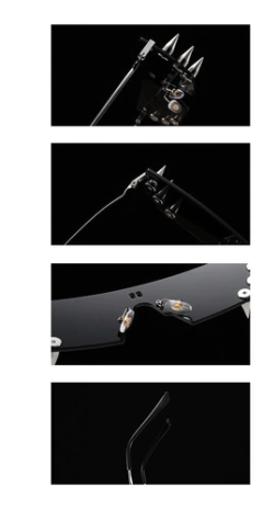 Gafas Anteojos Steampunk Vintange Puas Rectangular 133 en internet