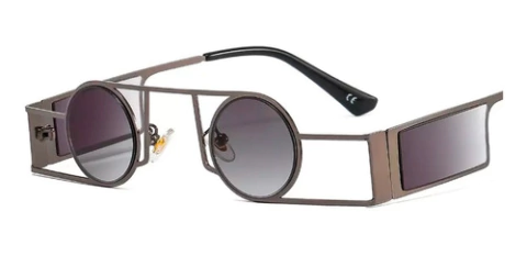 Gafas Anteojos Sol Redondos Retro Rock Punk Geometrico 72