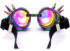 Anteojos Caleidoscopio Antiparras Steampunk Retro Goggles en internet