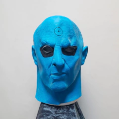 Mascara Latex Doctor Manhattan Disfraz Halloween Importadas - online store