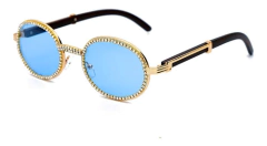 Anteojos Gafas Sol Migos Redondos Piedras Trap Rap 1544 en internet