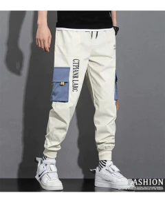 Imagen de Pantalon Cargo Techwear Estampado Tiras Fluor 116