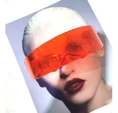 Anteojos Futuristas Visor Colores Oscuros Cyberpunk N 84 en internet