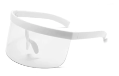 Gafas Anteojos De Sol Visor Futurista Retro Bunny Grande Rap