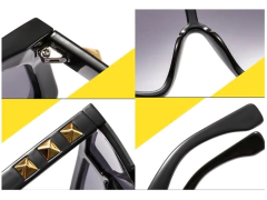 Imagen de Gafas Anteojos D Sol Grandes Kim Retro Vintange Hip Hop Hype