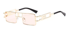 Gafas Anteojos De Sol Rectangulares Retro Vintange Trap 71 - comprar online