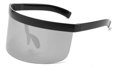 Gafas Anteojos De Sol Visor Futurista Retro Bunny Grande Rap