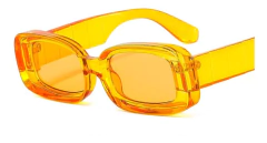 Anteojos Lentes Gafas Sol Rectangulares Acrilico Retro N 66
